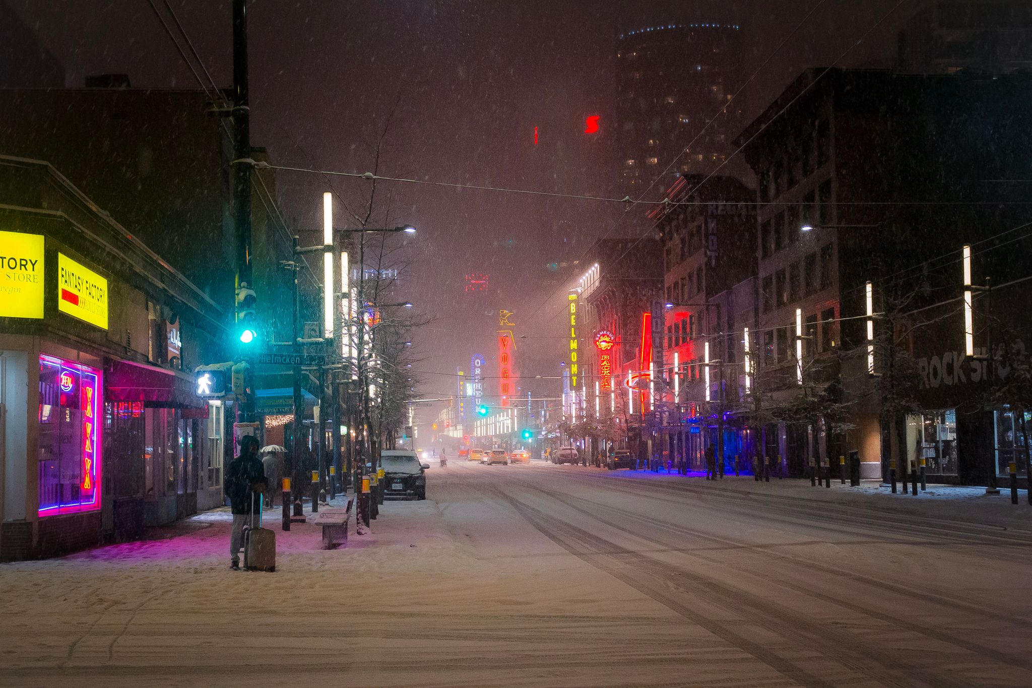 This is the photo that renewed my love for photography. Taken at 1 am on a snowy night in Vancouver with a 10-year-old camera, I learned that good photography does not come as a result of having good equipment, it comes as a result of curiously exploring the world